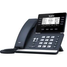 Yealink T53W IP Phone, 12 VoIP Accounts. 3.7-Inch Graphical Display. USB 2.0, 802.11ac Wi-Fi, Dual-Port Gigabit Ethernet, 802.3af PoE, Power Adapter