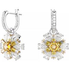 Gul Øreringe Swarovski Idyllia Drop-Ohrhänger - Blume/Gelb