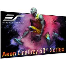 Elite Screens Aeon CineGrey 5D 165" Diag. 16:9, Edge Free Ceiling Light Rejecting and Ambient Light Rejecting Fixed Frame Projection Projector for Movie Home Theater, AR165DHD5