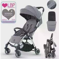 Miniuno TouchFold Stroller Herringbone