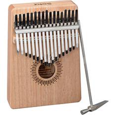 Musikinstrumente Sela Kalimba Mahogany 17 Schlagzeug