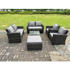 Garden & Outdoor Furniture Fimous 7 Seater High Back