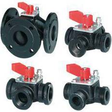 Vand & Afløb Siemens Vbf21.100 Flange 3-vejs Dreje Ventil Pn6