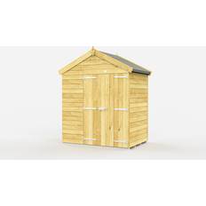 Outbuildings 7 4 Feet Apex Shed Double Door