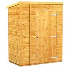 Outbuildings power W 40 D Solid Wood Tongue & Groove Pent Tool Shed