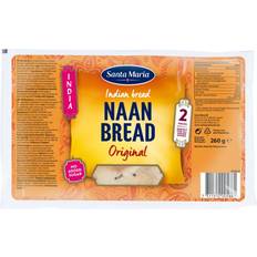 Santa Maria Naan Bröd Original 260g 2st 1pack
