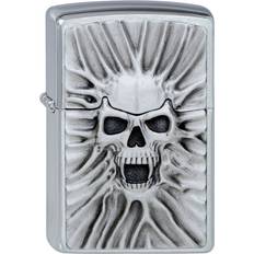 Tändare Zippo Tändare 1300120 Scream of Sand emblem bensintändare, mässing