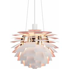 Louis Poulsen PH Artichoke Suspension Ø 48 cm Blanc Mat / Pale Rose