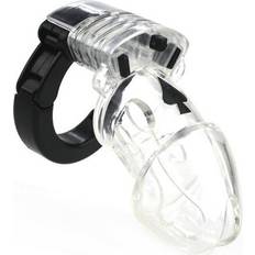 Ftalatfrie Kyskhetsanordninger CockLock Clear Adjustable Chastity Cage