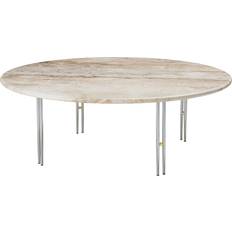 Marbre Meubles GUBI IOI Coffee Table Ø100 cm Chrome