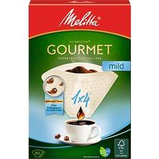 Melitta Kaffeemaschinen Melitta Gourmet Filtertüten 1x4, Mild, Aromasoft