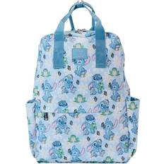 Loungefly Lilo and Stitch Springtime Daisy Allover Print Backpack - Blue