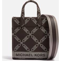 Michael Kors Bolsos de compras Michael Kors GIGI XS Logo-Jacquard Tote Bag Multi