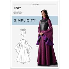 Sewing Patterns Needlework Patterns Simplicity Misses' Fantasy Costume Sewing Pattern, S9089