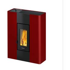 Brændeovne & Pejse FreePoint Kleining Pilleovn Roxy Stål Bordeaux