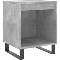 Grey Bedside Tables vidaXL 830740 concrete gray Bedside Table 35x40cm