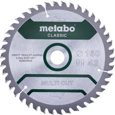 Metabo Sägeblatt "multi cut classic" 160x2,2/1,4x20 Z42 FZ/TZ 5° /B