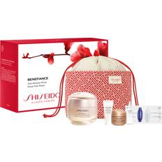 Shiseido Benefiance Wrinkle Smoothing Cream Confezione 50 ml + 5 ml Siero Viso + 15 ml Crema Viso Notte + 3 ML Crema Contorno Occhi