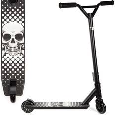 Land Surfer Stunt Scooter Black Skull