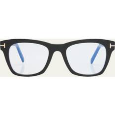 Glasses & Reading Glasses Tom Ford FT5886 Blue Blocking Acetate & Plastic Square