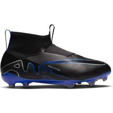 Nike jr zoom mercurial superfly 9 NIKE Jr Mercurial Superfly 9 Academy MG - Black/Hyper Royal/Chrome