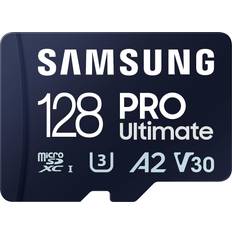 Samsung PRO Ultimate microSDXC Class 10 UHS-I U3 V30 A2 200/130MB/s 128GB +SD adapter