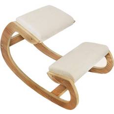 MonsterShop Ergonomic Kneeling Chair Cream