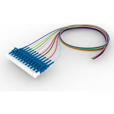 CommScope Elartikler CommScope Pigtail LC Tight kit med 12XOS2 9my 5fod 1,53meter 12-farver