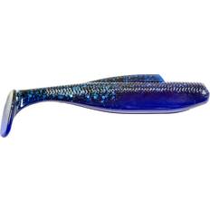 Kalastusvarusteet Z-Man Soft Lure Diezel MinnowZ 5 Zoll 4/Pack Schwarz Blau Laminat (0245)