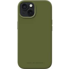 iDeal of Sweden iPhone 15 Silikonskal Khaki