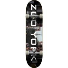 Zoo York City Komplet Skateboard Chrysler Sort/Hvid 7.25"