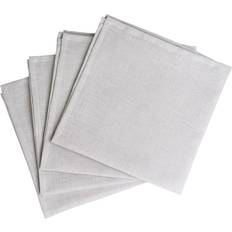 Scandi Living Clean Servietten 45 x 45 cm 4er Pack Icy Grey Grau (45x145cm)