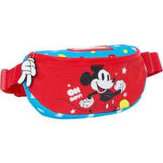 Cheap Bum Bags Safta RIÑONERA MICKEY MOUSE "FANTASTIC" Riñonera Cinta Ajustables con Cierre de PVC Riñonera Material Duradero y Resistente Riñonera Diseño Único y Licencia Oficial By MICKEY MOUSE "FANTASTIC"