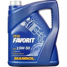 Bilpleje & Biltilbehør Mannol Favorit 15W-50 5L Motorolie MN7510-5
