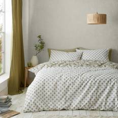 Pineapple Elephant Tangier Floral Duvet Cover Green