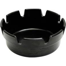 Beaumont Crown Style 4inch Black Melamine Ashtrays per 10