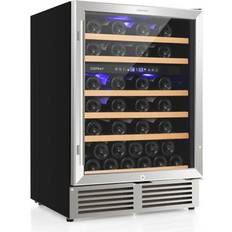 Wine Coolers Costway Dual Zone 93586142 Silver