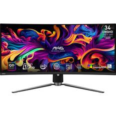 MSI MAG 341CQP QD-OLED UWQHD Curved Gaming Monitor 3440 x 1440 (2K)