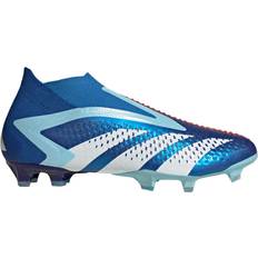 Men - Slip-On Soccer Shoes Adidas Predator Accuracy + FG - Bright Royal/Cloud White/Bliss Blue