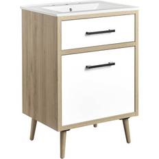 Bathroom Furnitures modway Maverick 24" Bathroom Vanity Oak