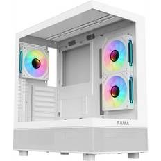 SAMA Neview 4361 White Type C Tempered Glass Case ARGB