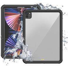 Armor-X Waterproof, Shock & Dust Proof Case iPad Pro 12,9 2022/2021 Transparent/svart