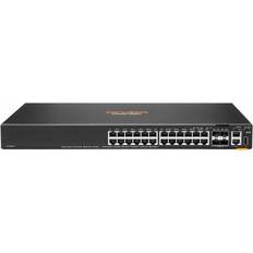 HP Aruba CX 6200F 24G 4SFP+ Switch 24 Ports Manageable Gigabit Ethernet 10/100/1000Base-T 10GBase-X 3 Layer Supported