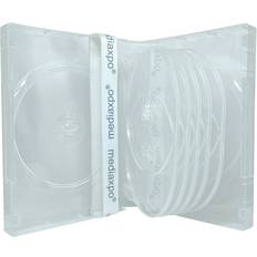 Optical Storage 50 Clear 12 Disc DVD Cases