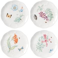 Microonde Sicuro Servizi di Piatti Lenox Butterfly Meadow Servizio di Piatti 4pcs