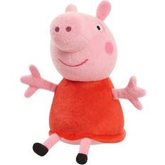 Just Play Giocattoli Just Play Peppa Pig 6 Inch Bean Plush Peppa Pig Red Dress