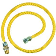 Plumbing BrassCraft BrassCraft CSSC12R-60 P Safety Plus Gas Connector 3/4 x 3/4 x 60