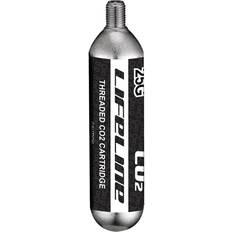 Lifeline CO2 Tyre Inflator Cartridge, Silver