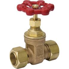 Plumbing B&K ProLine 1/2 in. Comp x Comp Brass Gate Valve