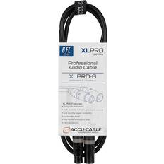 Cables American Dj XLPRO Series 6 Cable with 3-Pin M to F XLR